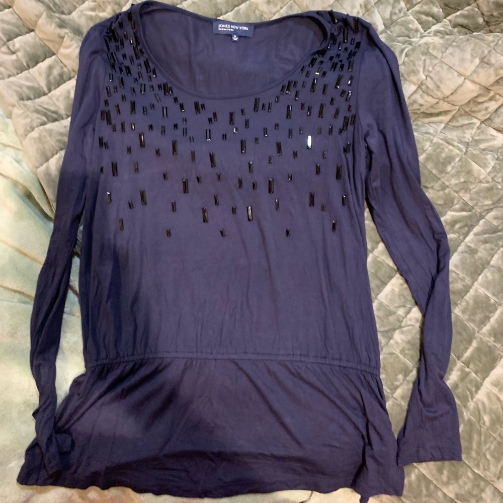 Jones New York Signature Dark Top
